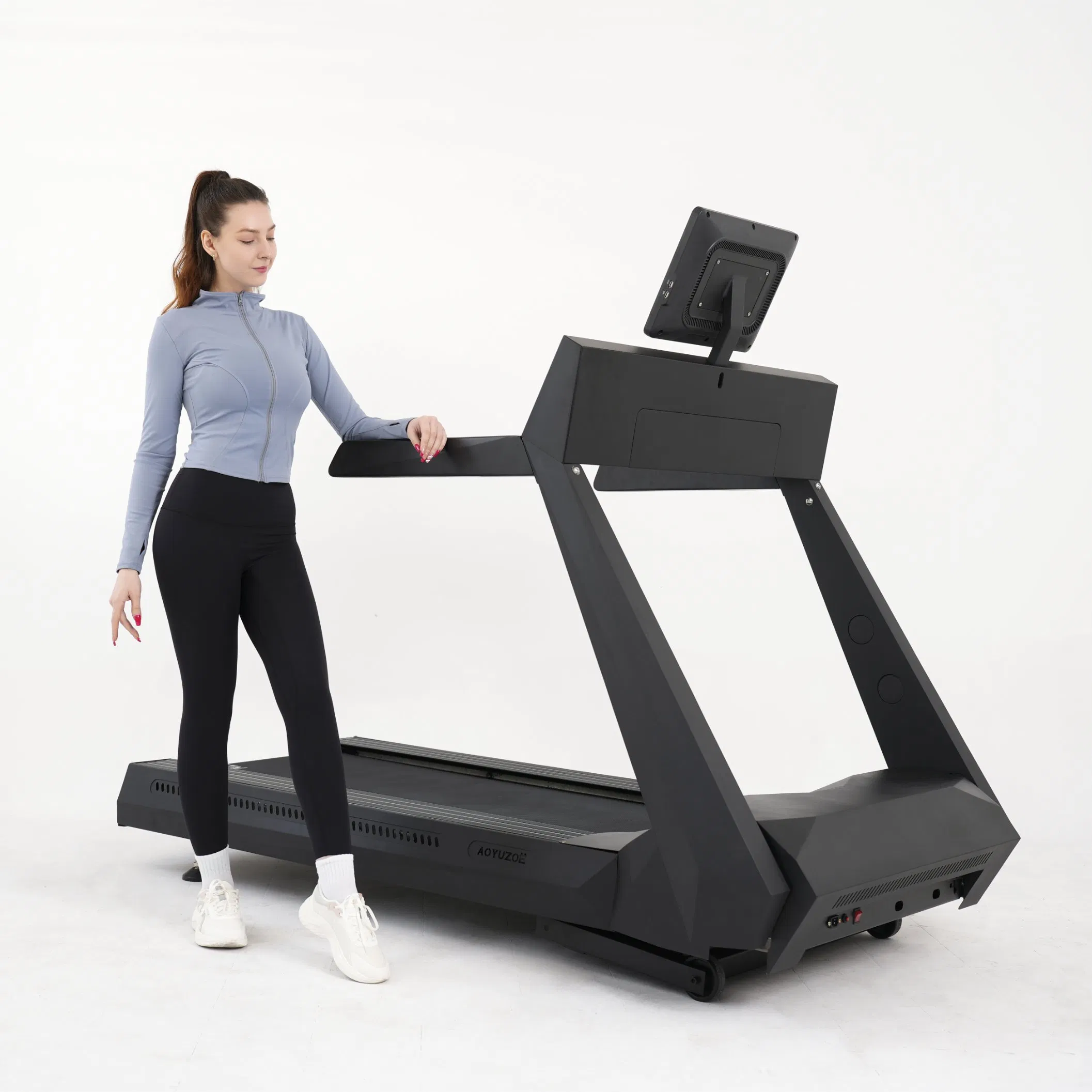 OEM Electric Motorized Treadmill: Heavy-Duty Commercial and Home Gym Fitness Equipment