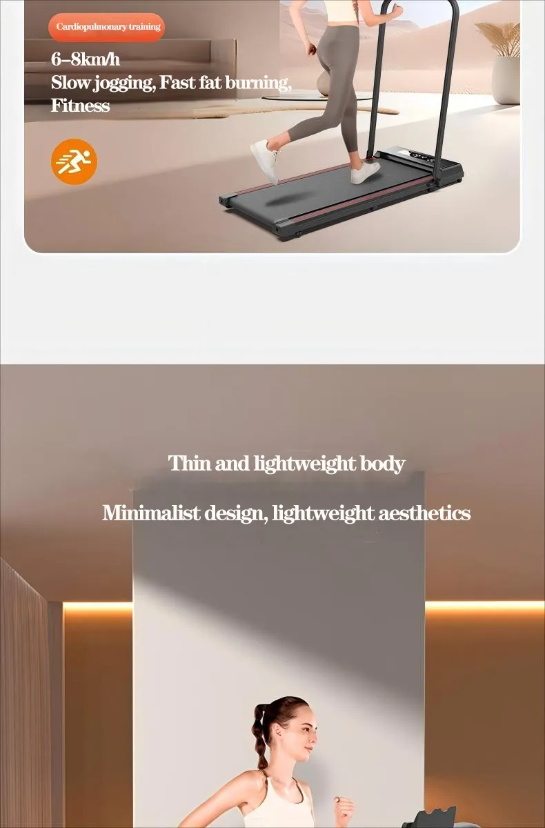 Folding Treadmill Detail