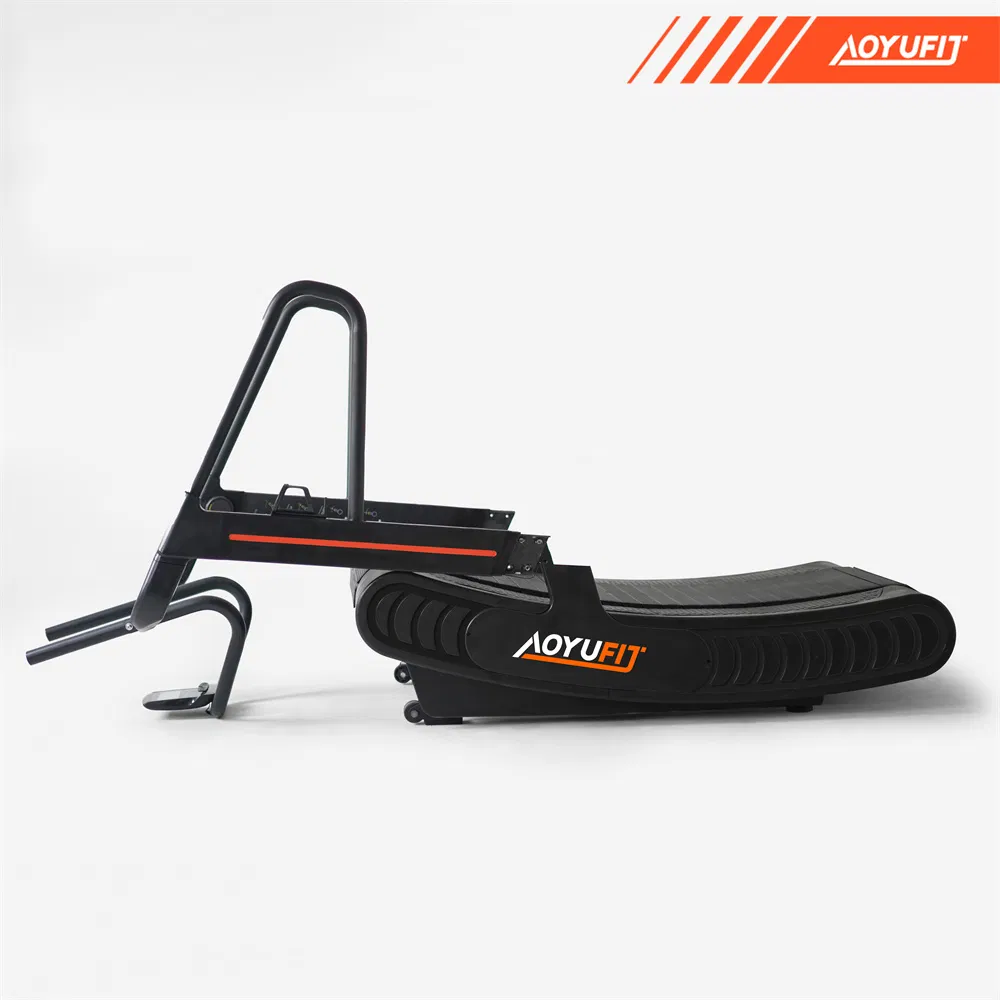 Aoyufit Unique Gym Body Building Equipment Manual Curved Treadmill Machine