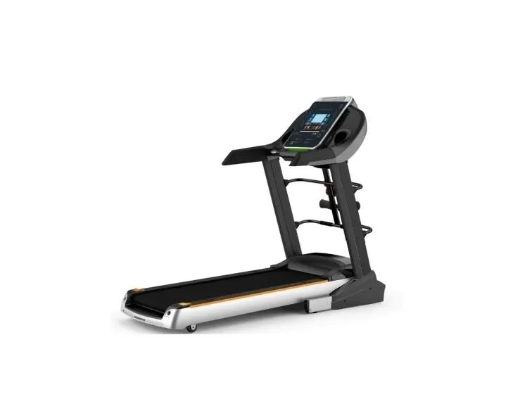 Foldable Home Treadmill with Cushioned Deck