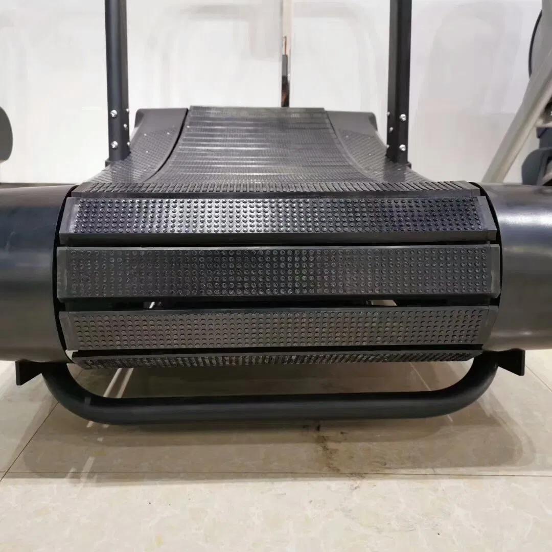 Home Gym Commercial Manual Curved Cardio Training Non Motorized Treadmill