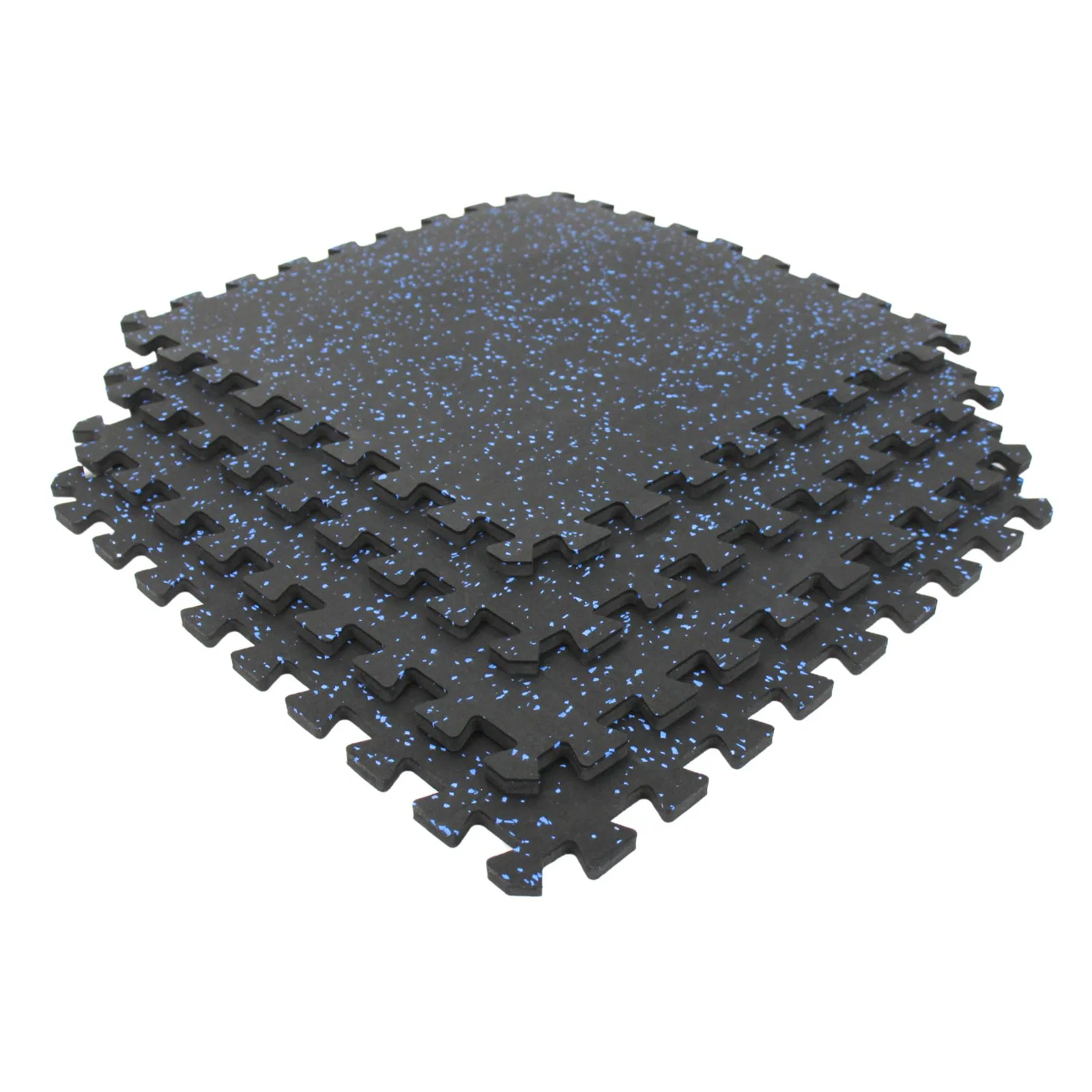 24in Durable High-Density EVA Interlocking Foam Mat Non-Slip Anti-Static Ocean/Grass Wooden Floor Tiles for Gym Use