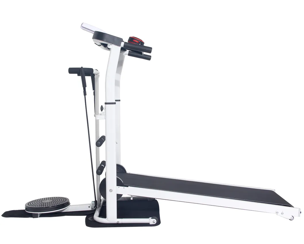 Compact Foldable Home Gym Manual Treadmill