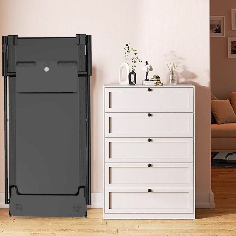 Home Gym Electric Treadmill with Foldable Design and Speed Control