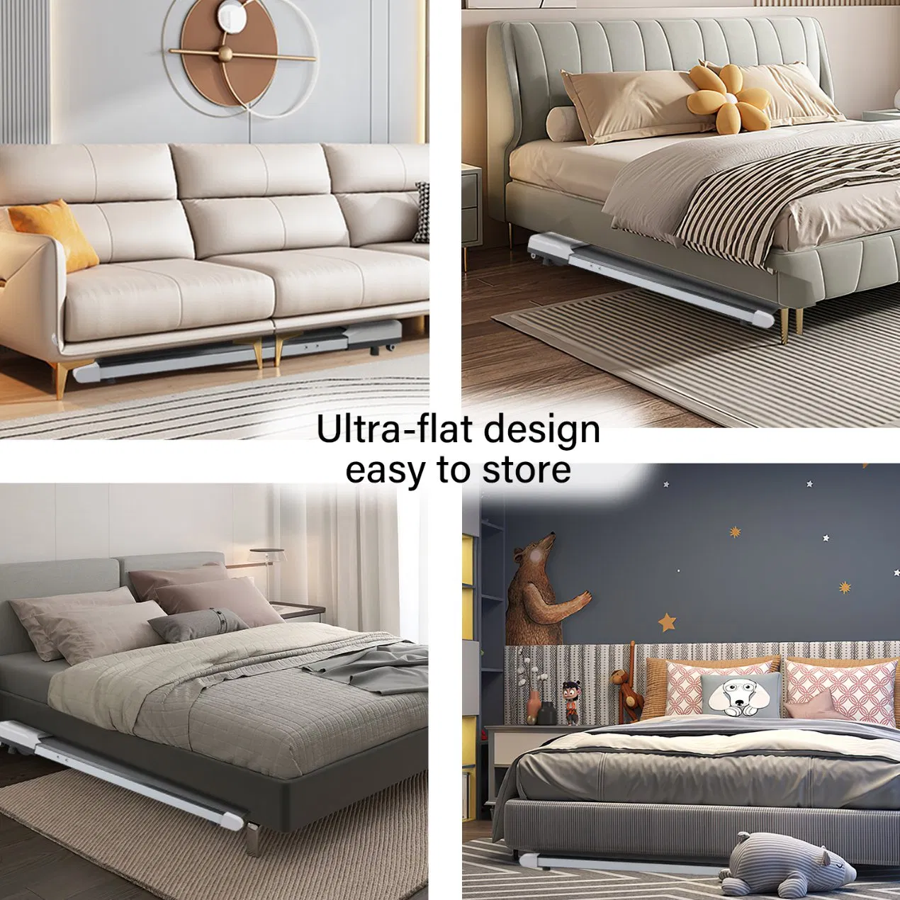 Cheap Electric Walking Pad Treadmill Under Desk Fitness Running Machine