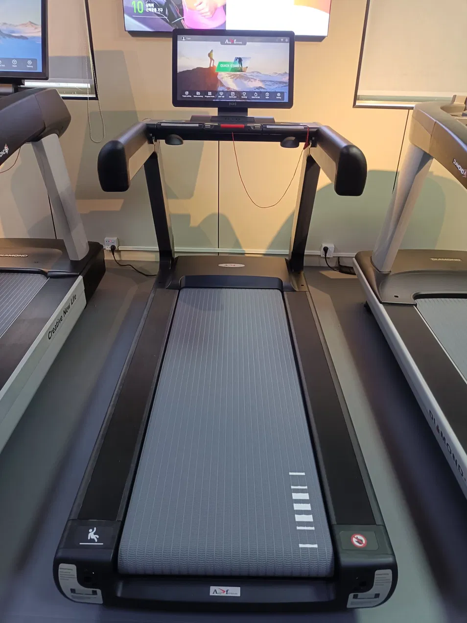 Commercial Treadmill Side View