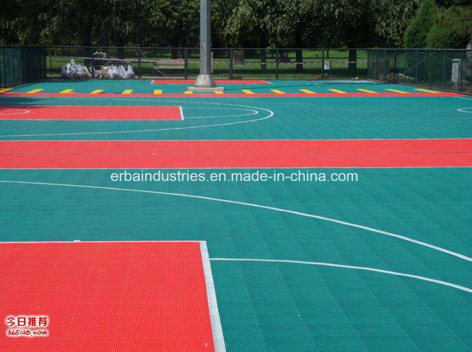 Anti-Static PP Modular Floor Mat for Playground/Gym/Sports Court