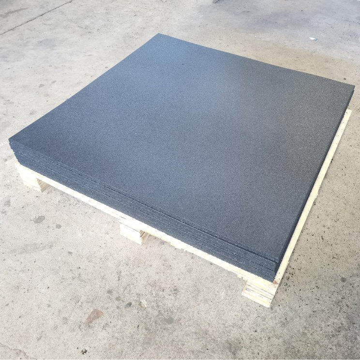 Zico All Fine Particles Anti-Static and Slip -Resistant Gym Rubber Floor Mat