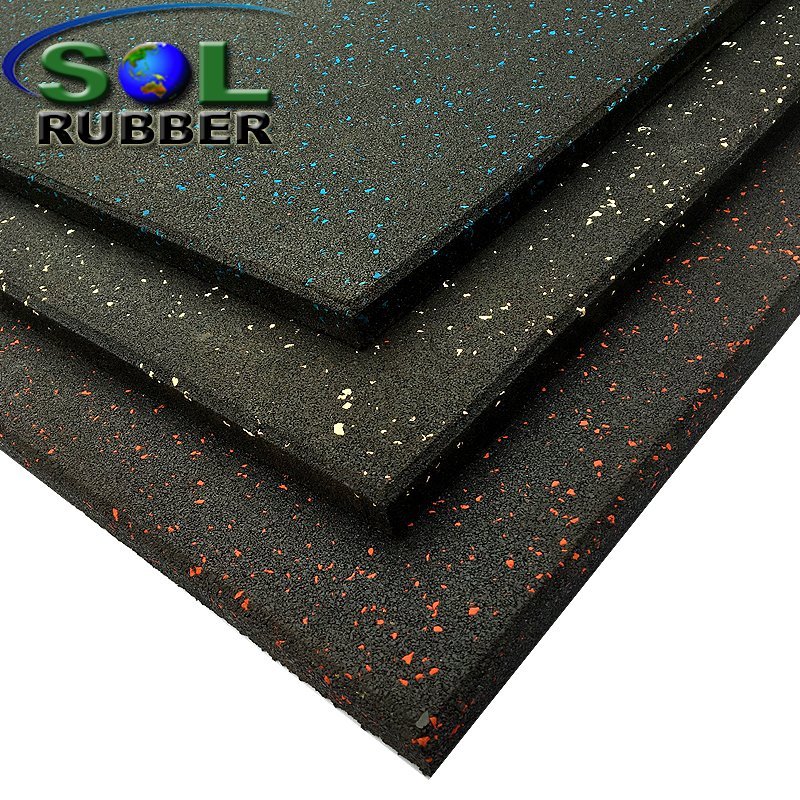 15mm Anti-Static EPDM Rubber Gym Flooring Mat