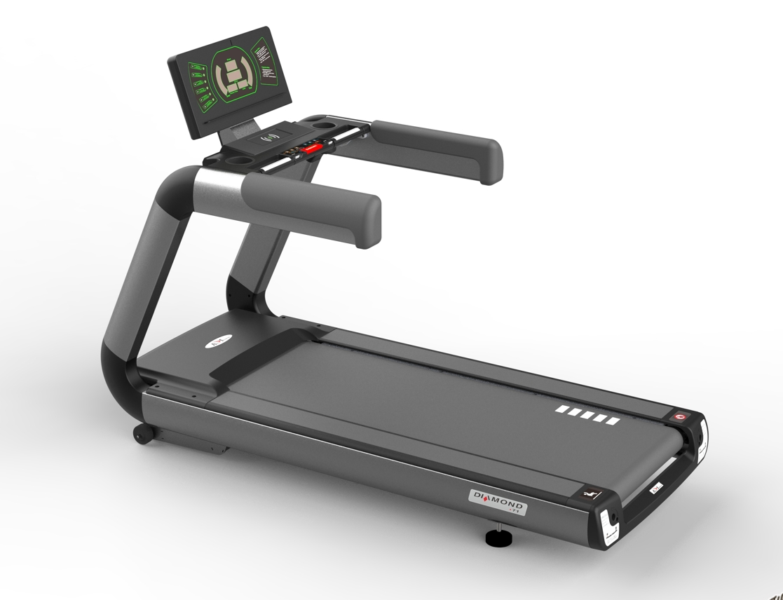 High Quality Commercial Treadmill 2025 New Design with Electric Motor for Gym &amp; Home Fitness Exercise Direct From China Factory