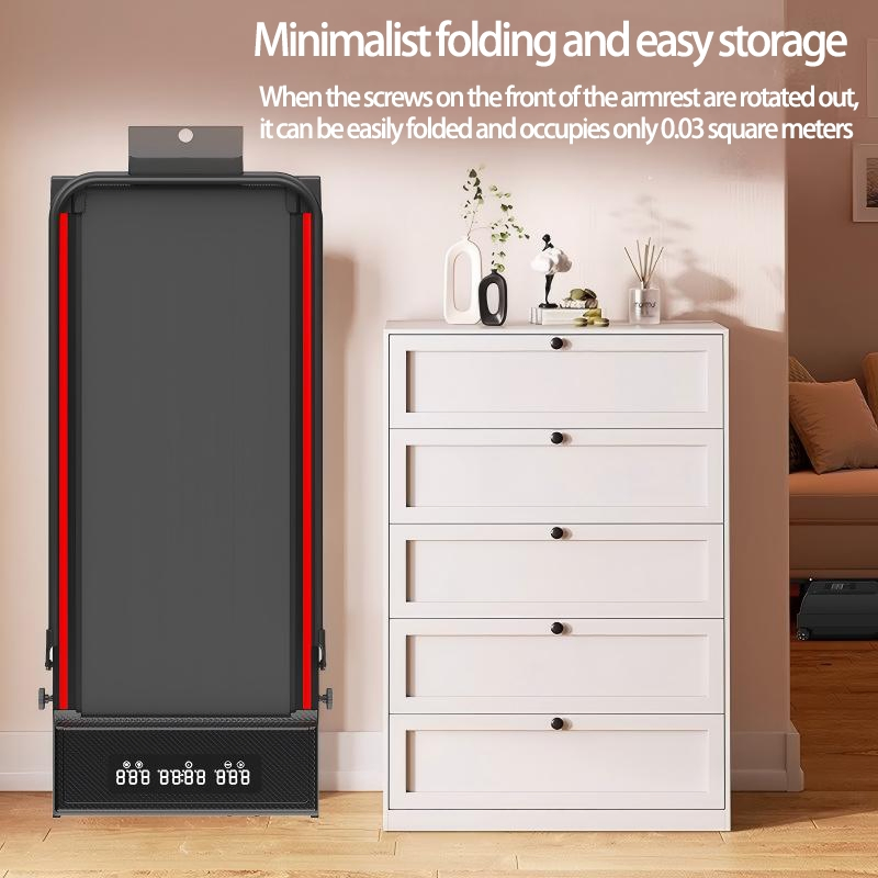 Space Saved Foldable Home Gym Electric Walking Treadmill Machine