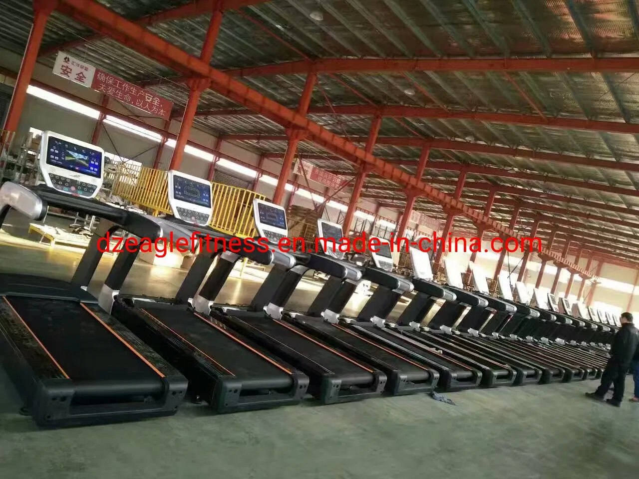 Professional Fitness Equipment Manufacturer Commercial Heavy Duty Gym Treadmill