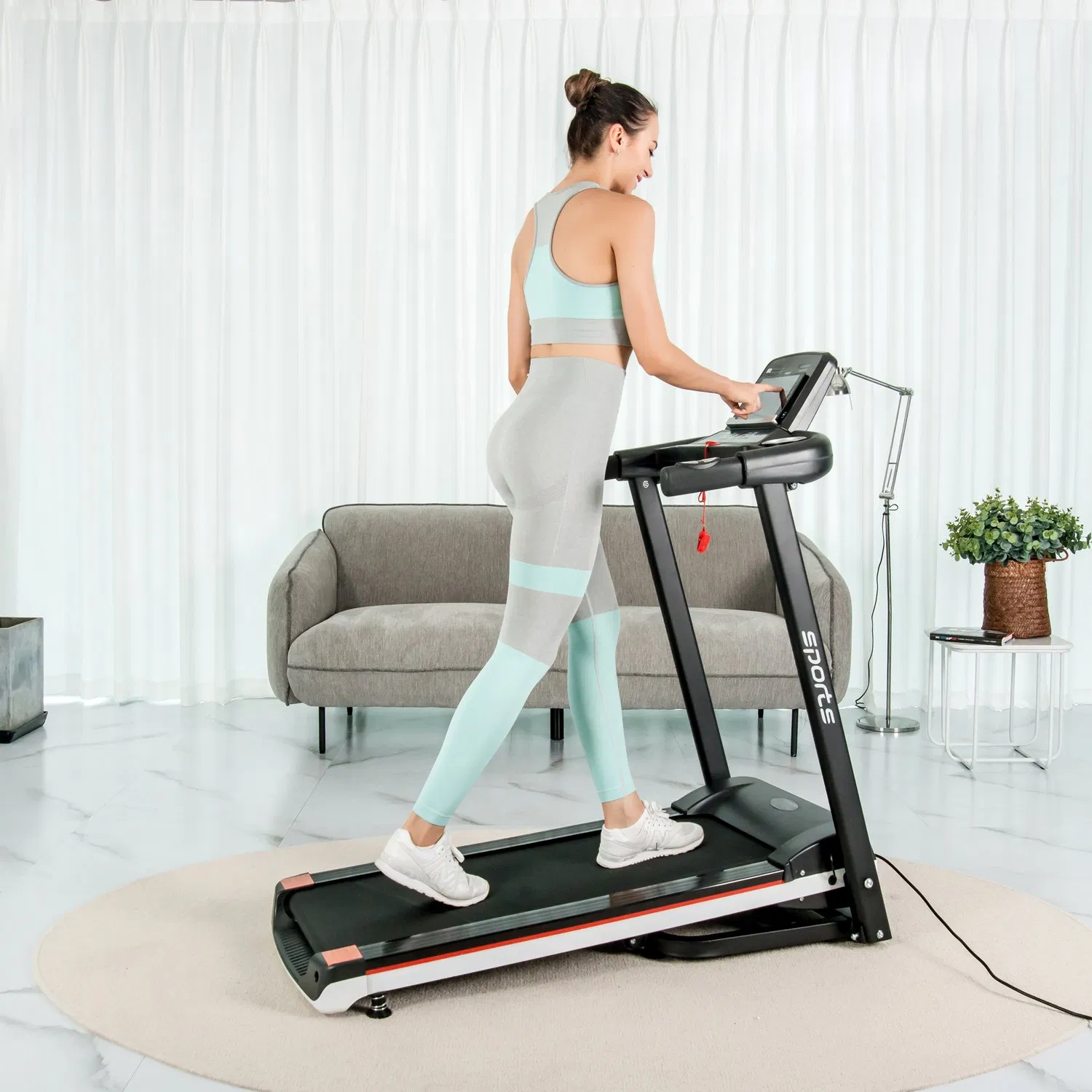 Cardio Workout Machine Treadmill for Aerobic Fitness Training