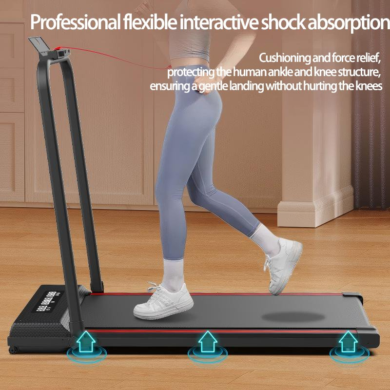 Space Saved Foldable Home Gym Electric Walking Treadmill Machine
