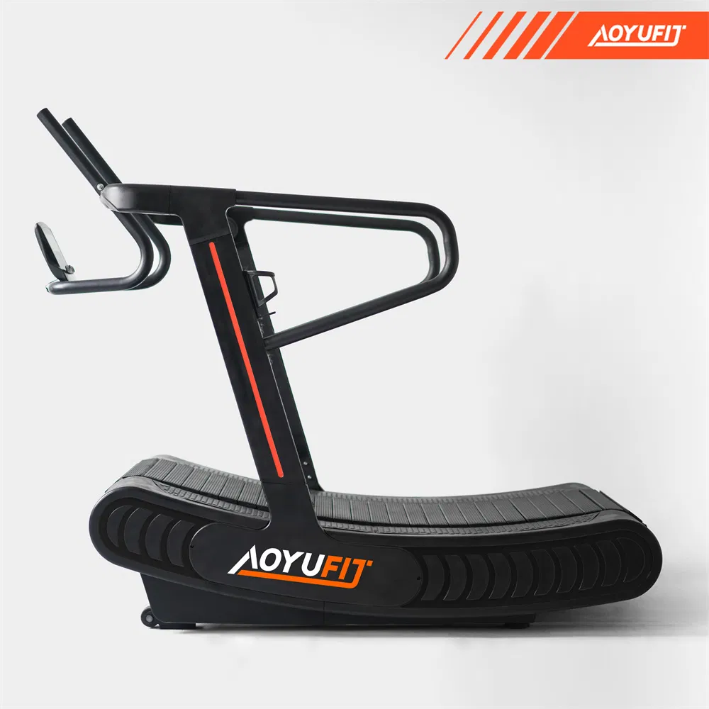 Aoyufit Unique Gym Body Building Equipment Manual Curved Treadmill Machine