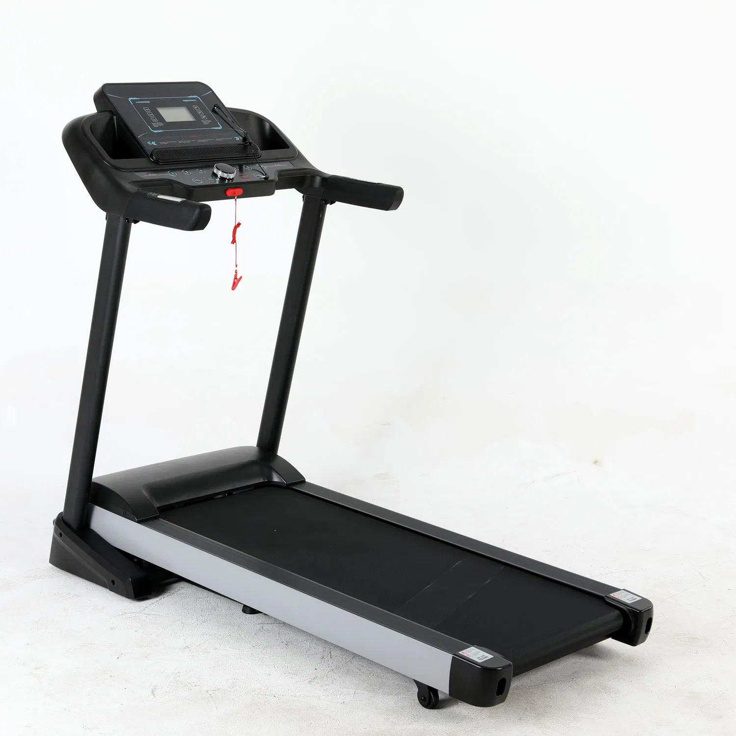 Foldable Electric Treadmill with Incline and Heart Rate Monitor