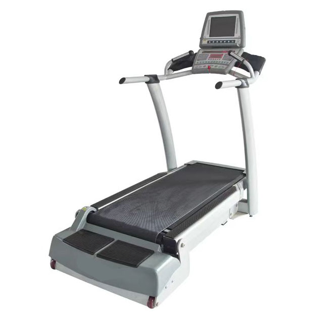 Popular Design Free-Motion Commercial Treadmill Incline Trainer with Workout TV (SK-09)