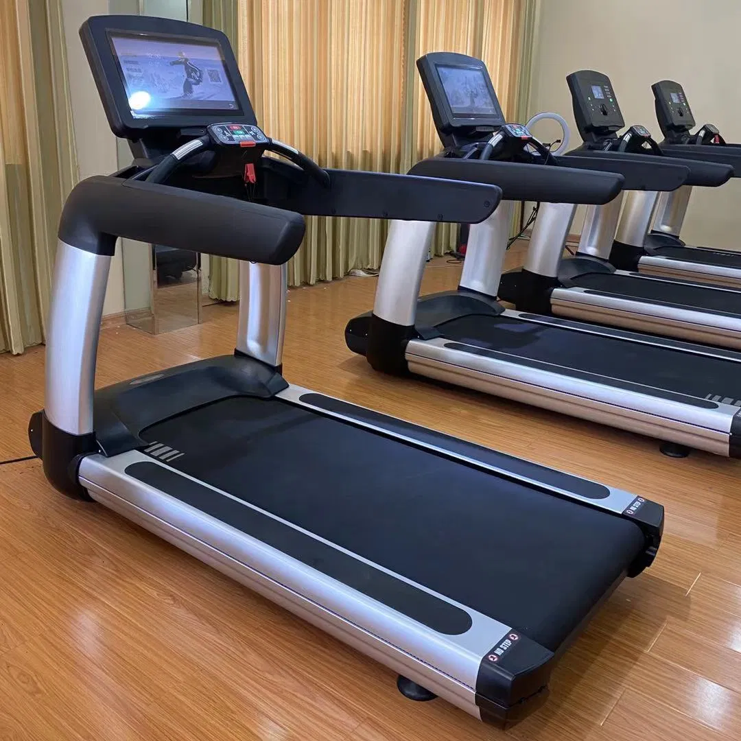 Premium Touch Screen Commercial Gym Treadmill with Silent Belt