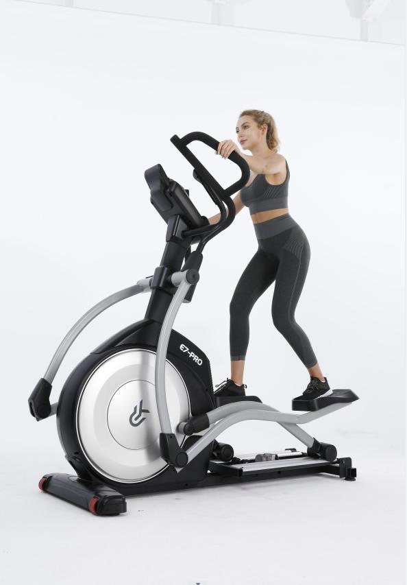 Ypoo Home Fitness Elliptical Cross Trainer Electric Control Resistance with Auto Incline