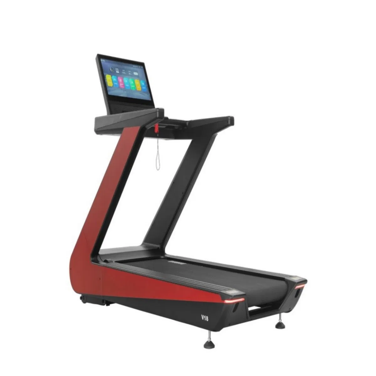 High-Performance Treadmill with Silent Operation for Commercial Spaces