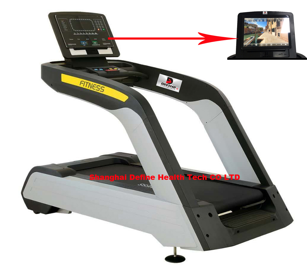 Best Commercial Motorized Treadmill, Professional Fitness Deluxe Treadmill, Latest Patent Design Heavy Duty Commercial Treadmill - HC-9500