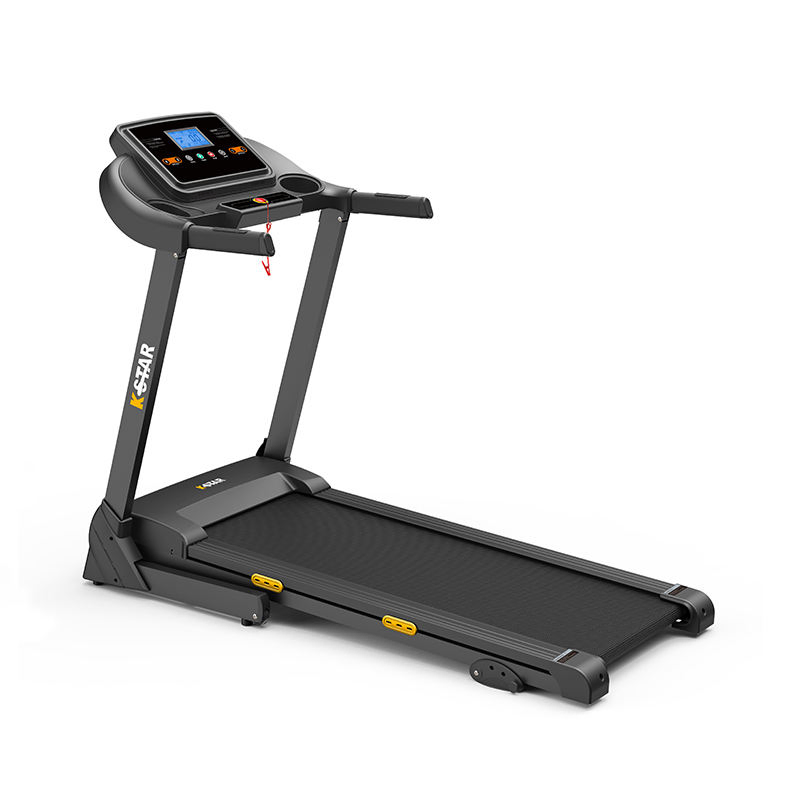 Kstar Home Electric Motorized LCD Display Folding Treadmills 3 Level Manual Incline