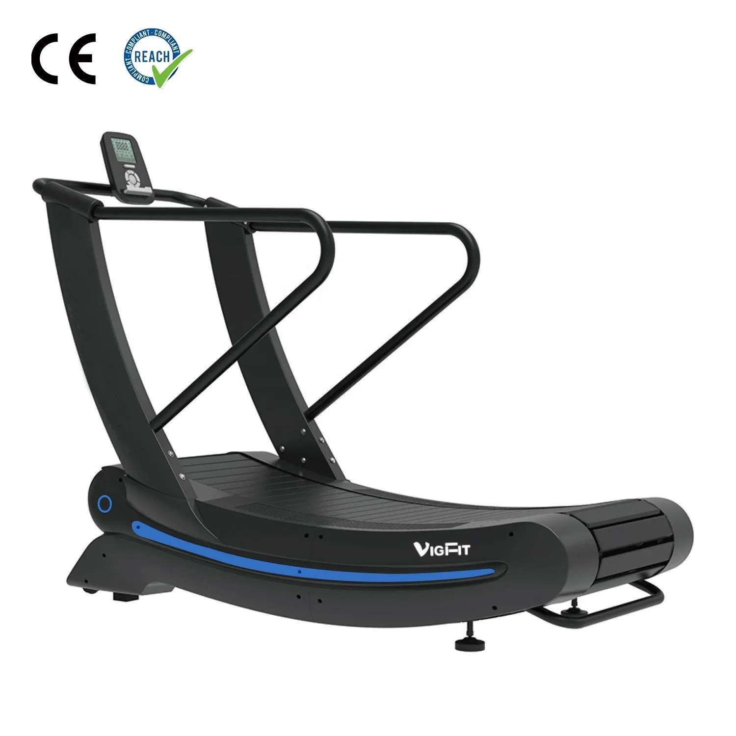Commercial Heavy Duty Curved Treadmill for Fitness Club Studio