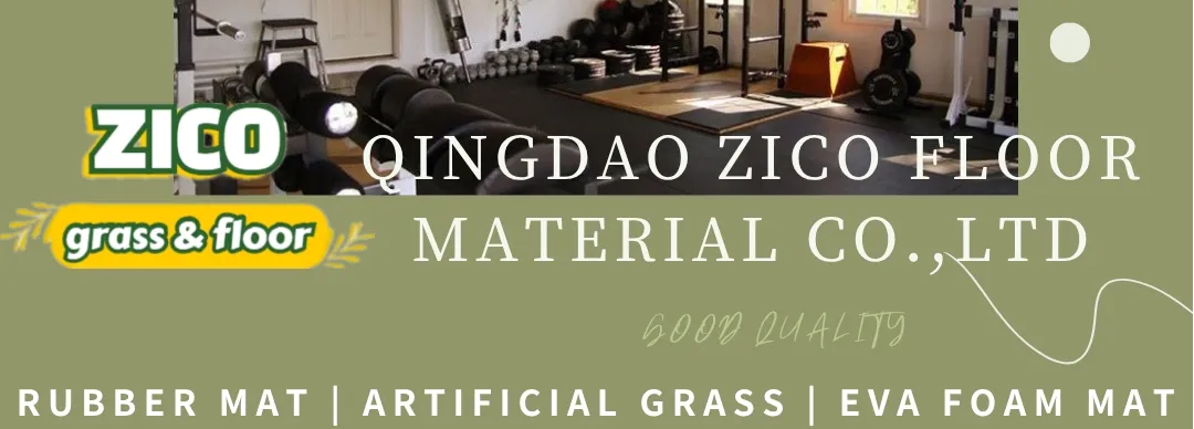 Gym Rubber Floor Mat Banner