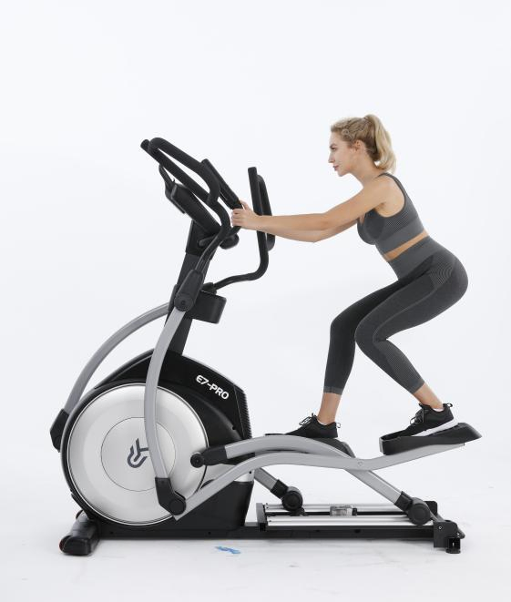 Ypoo Home Fitness Elliptical Cross Trainer Electric Control Resistance with Auto Incline