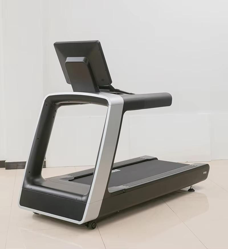 Heavy Duty Commercial Electric Treadmill From China Shock Absorption System LCD Display