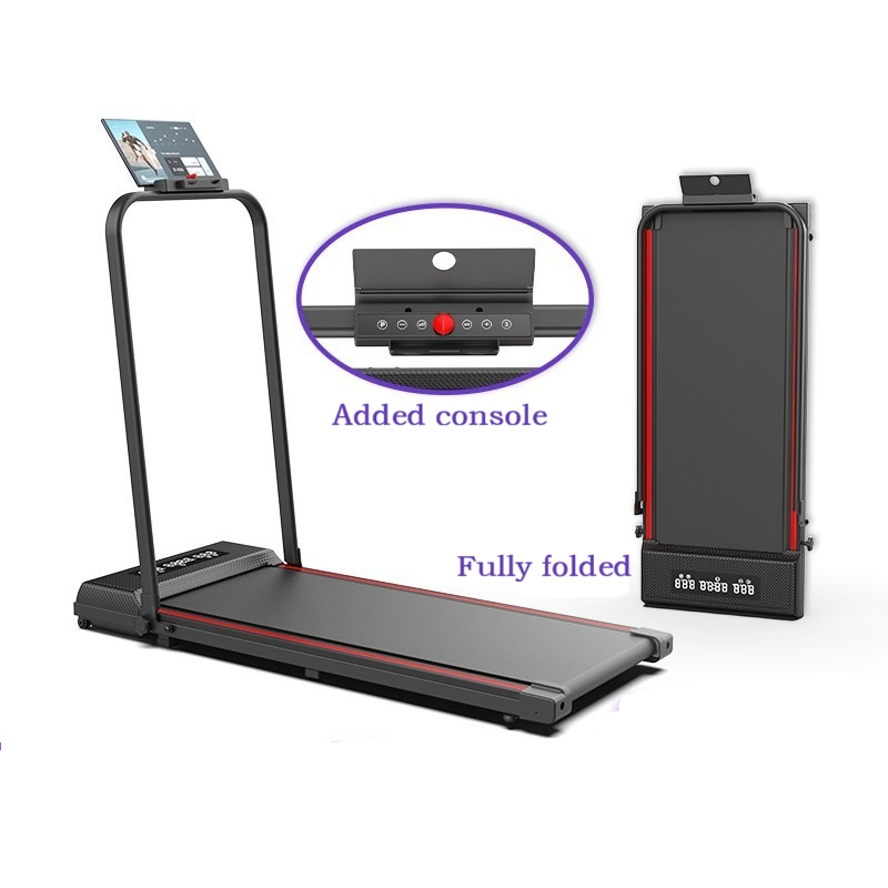 Space Saved Foldable Home Gym Electric Walking Treadmill Machine