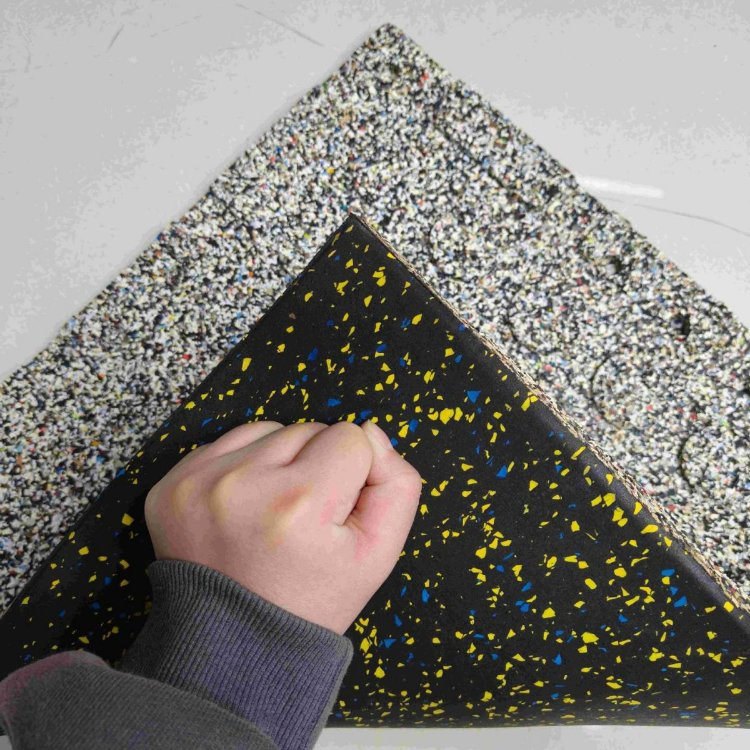 Anti-Static High Quality Flexibility Gym Floor Rubber Mat for Commercial Use