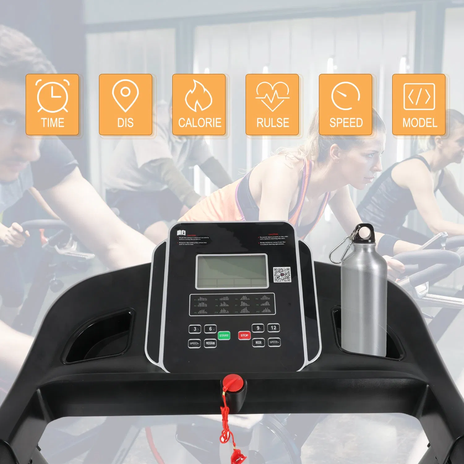 Hot Sale Motorized Treadmill Running Machine Electric Treadmill