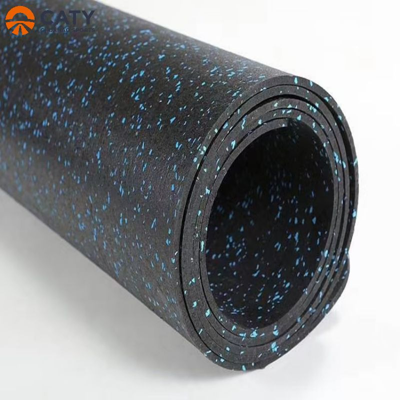 Best Quality EPDM/SBR Waterproof Gym Fitness Anti-Slip Acoustic Rubber Sheet Rubber Flooring Rubber Rolls Rubber Mat