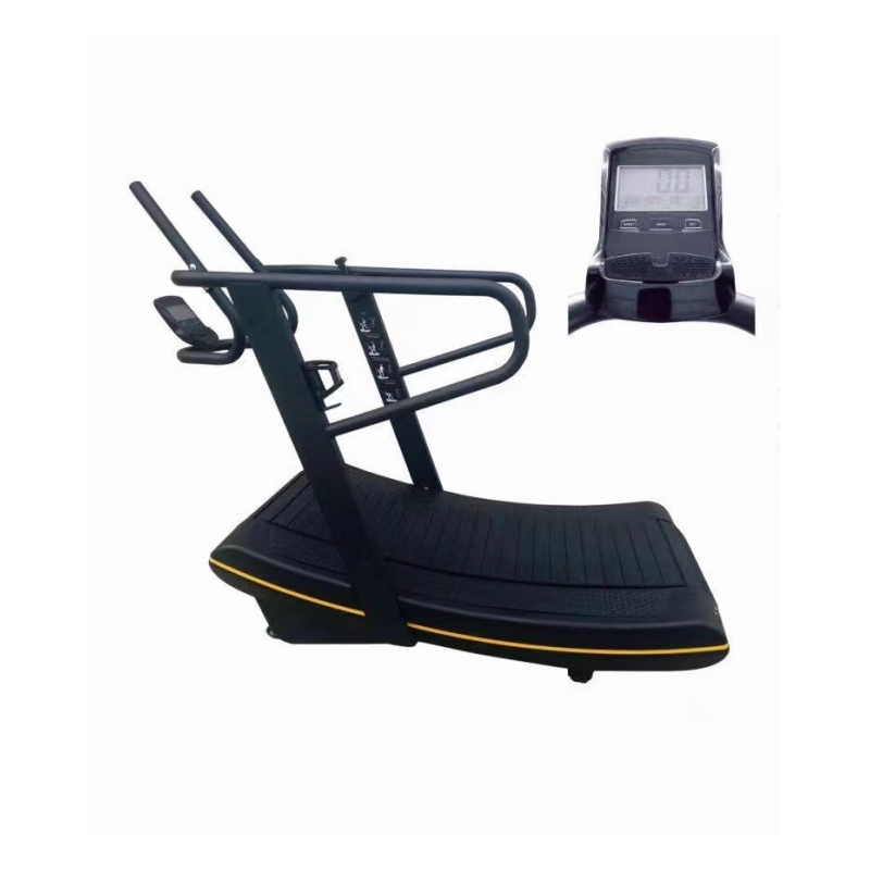 Manual Curved Fitness Treadmill with Resistance Commercial Gym Treadmill Equipment Running Machine