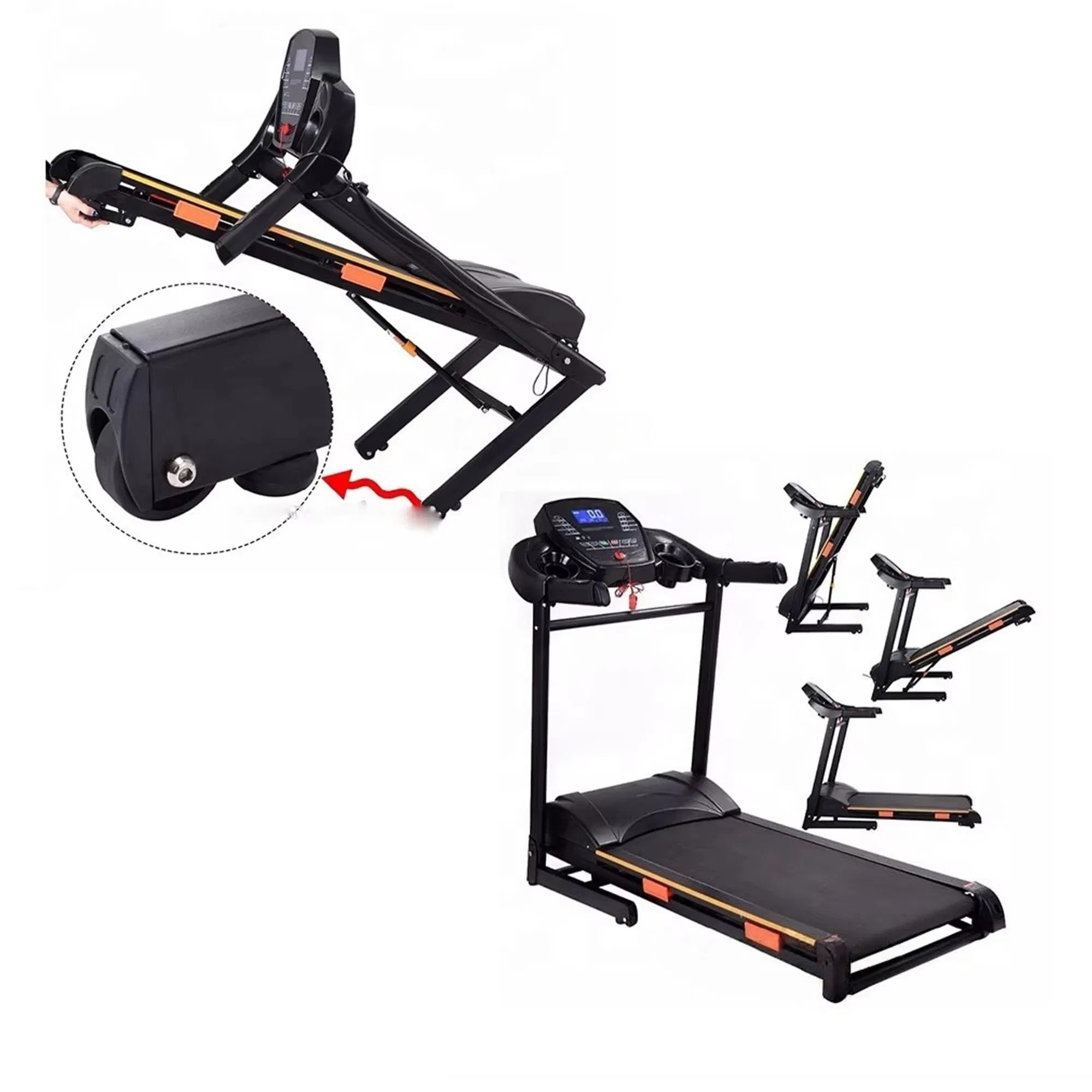 Portable Folding Treadmill Runing Machine Home Treadmill