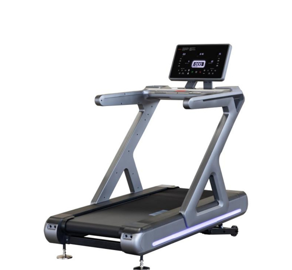 Commercial Gym Electric Treadmill Motorized with Heart Rate Monitor and Bluetooth Connectivity