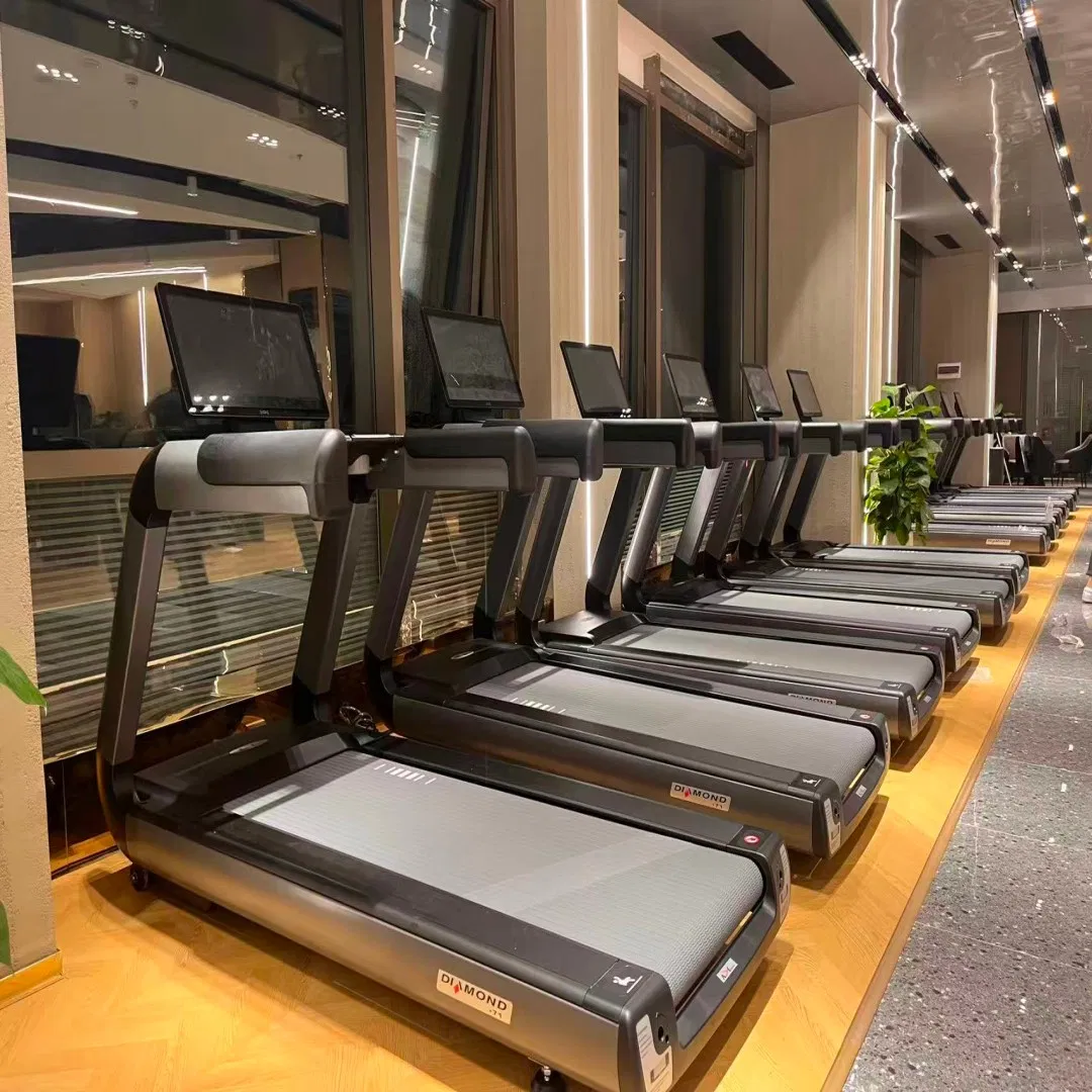 High-End Silent Motorized Running Machine Treadmill for Heavy-Duty Gym Equipment Professional Exercise Commercial Fitness Machine Gym Fitness Equipment