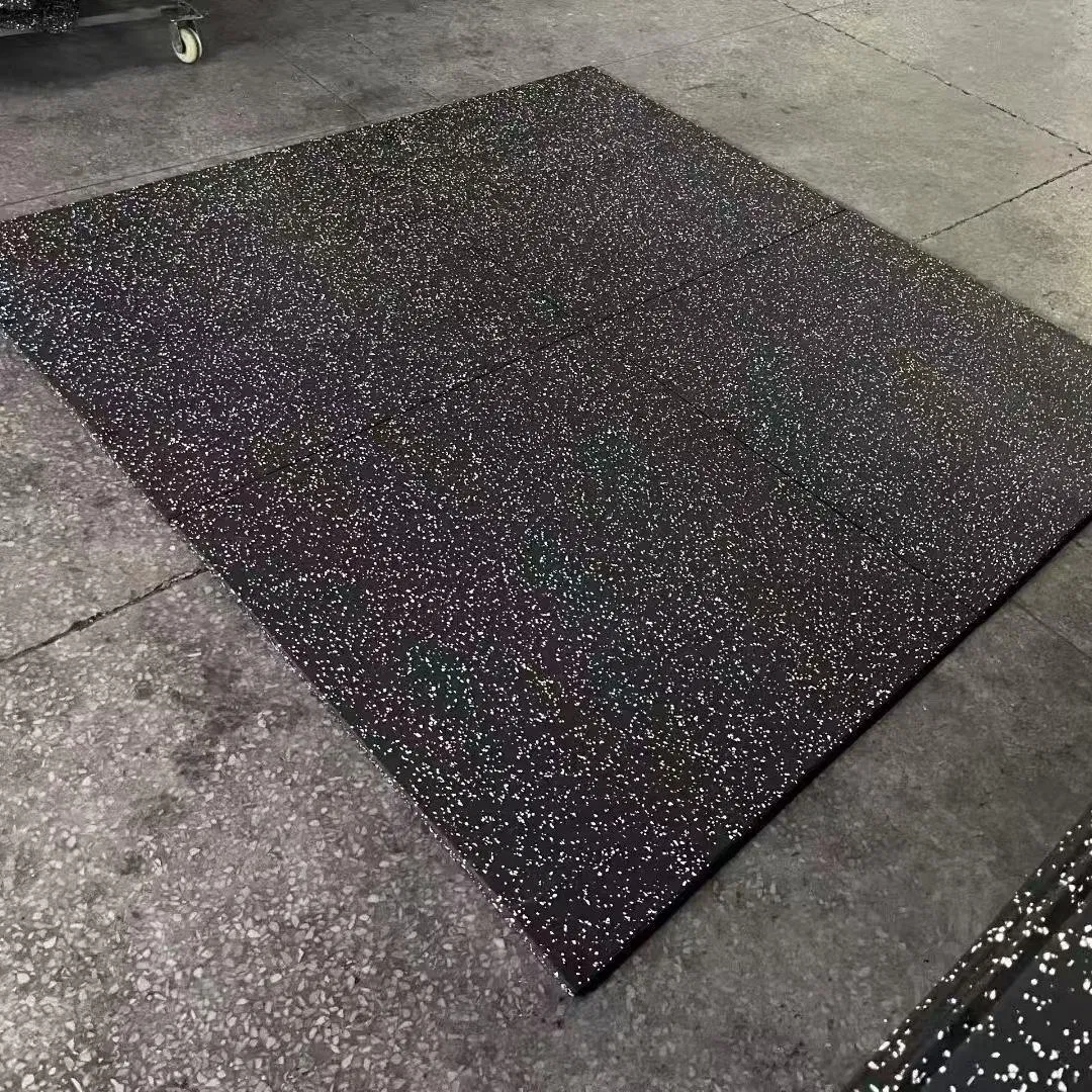 Anti-Static High Quality Flexibility Gym Floor Rubber Mat for Commercial Use