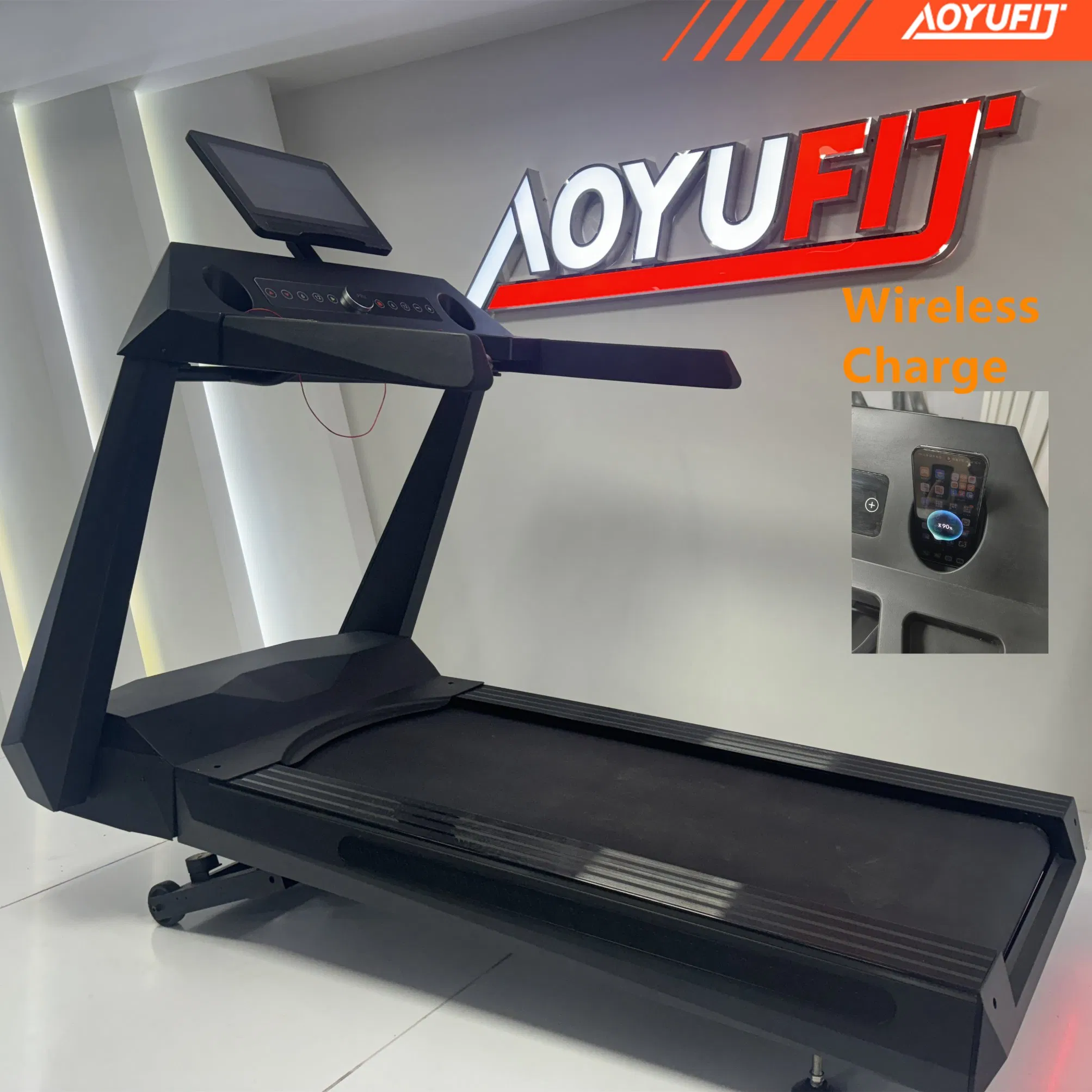 Indoor Fitness Equipment Commercial Use Running Machine Heavy Duty Treadmill