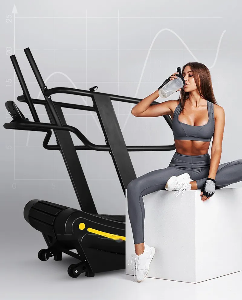 Curved Treadmill View 2