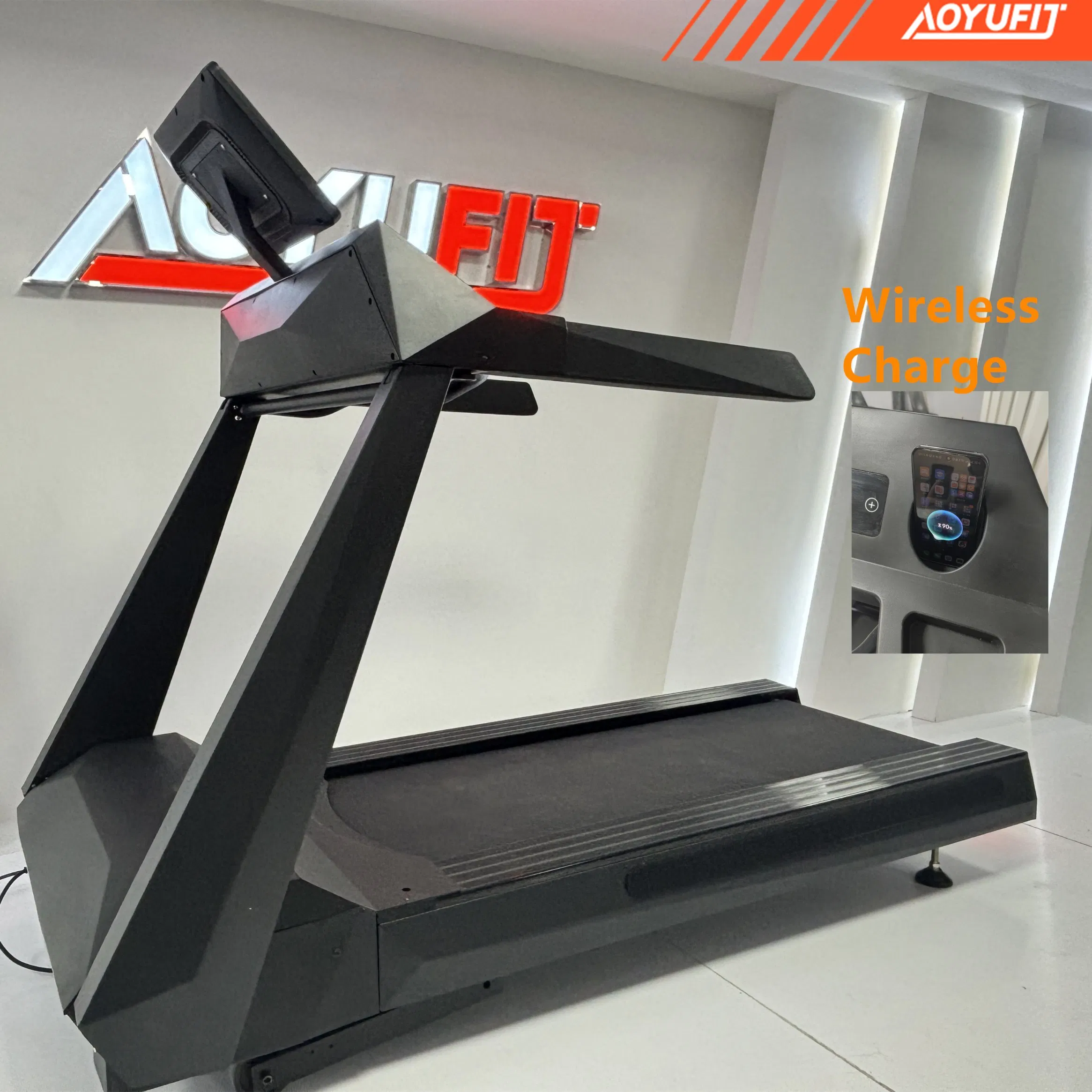 Indoor Fitness Equipment Commercial Use Running Machine Heavy Duty Treadmill