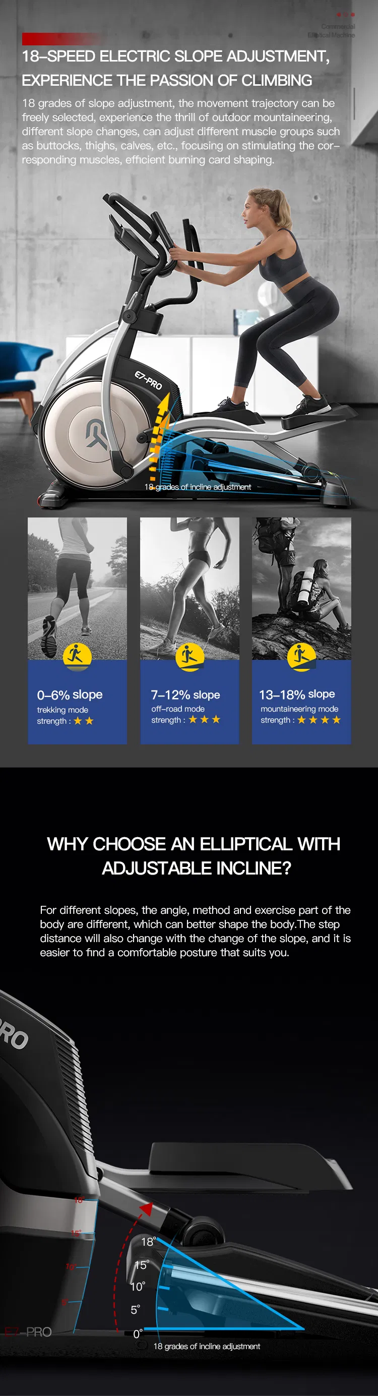 Quiet Elliptical Machine