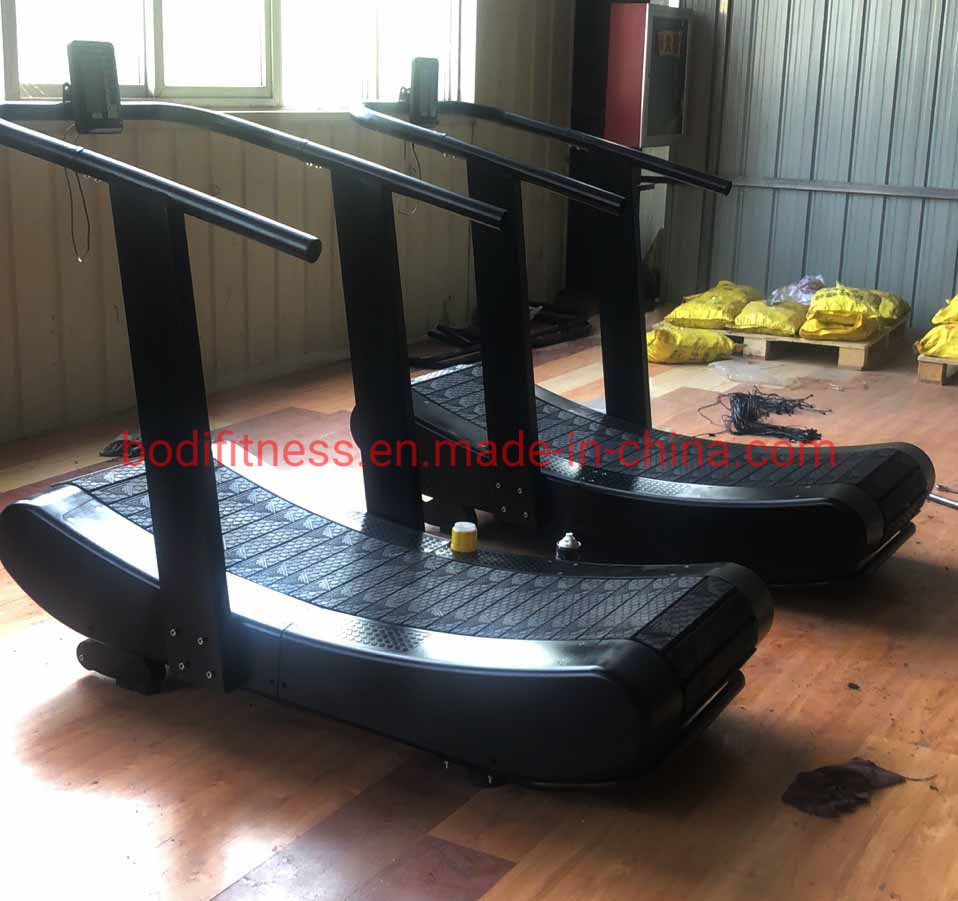 Gym Cardio Equipment Manual Curved Treadmill