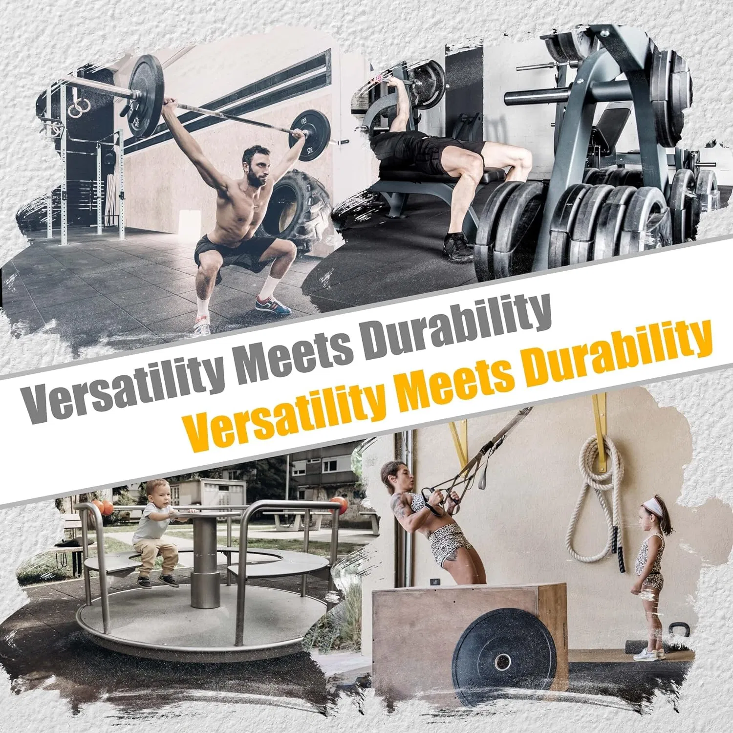 Sports Rubber Matting Anti-Static Rubber Mat Customizable Gym Rubber Ma