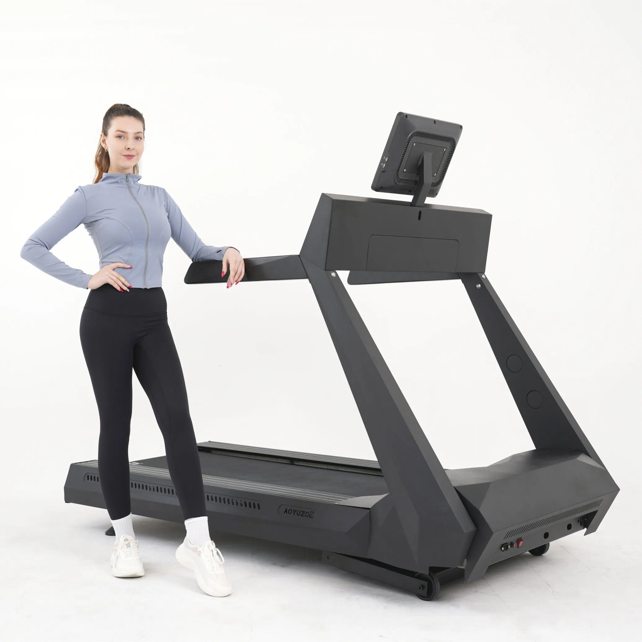 OEM Electric Motorized Treadmill: Heavy-Duty Commercial and Home Gym Fitness Equipment