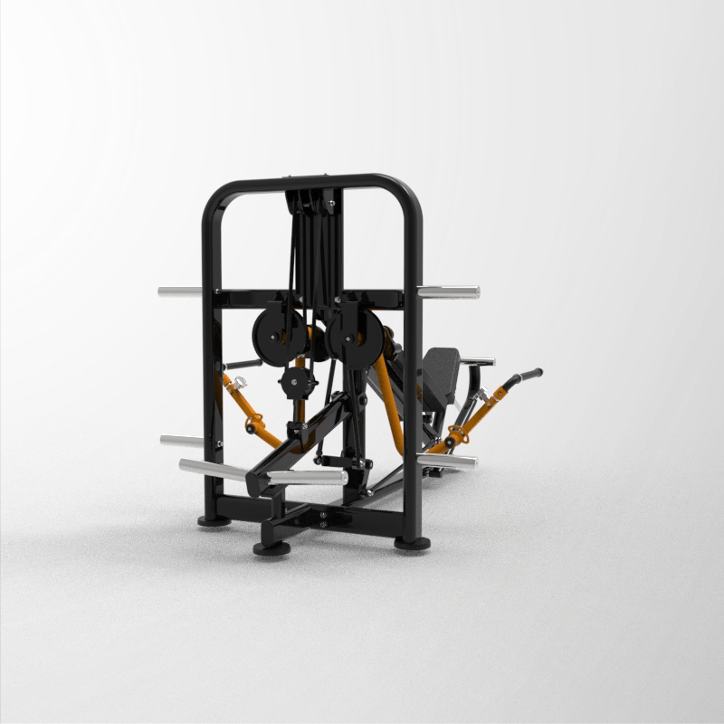 Commercial Fitness Equipment Supine Free Weight Incline Pec DEC Fly Trainer