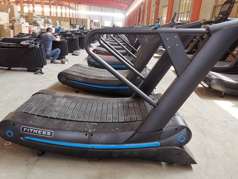 Gym Machine Gym Manual Treadmill Gym Equipment Unpowered Treadmill Curved Treadmill