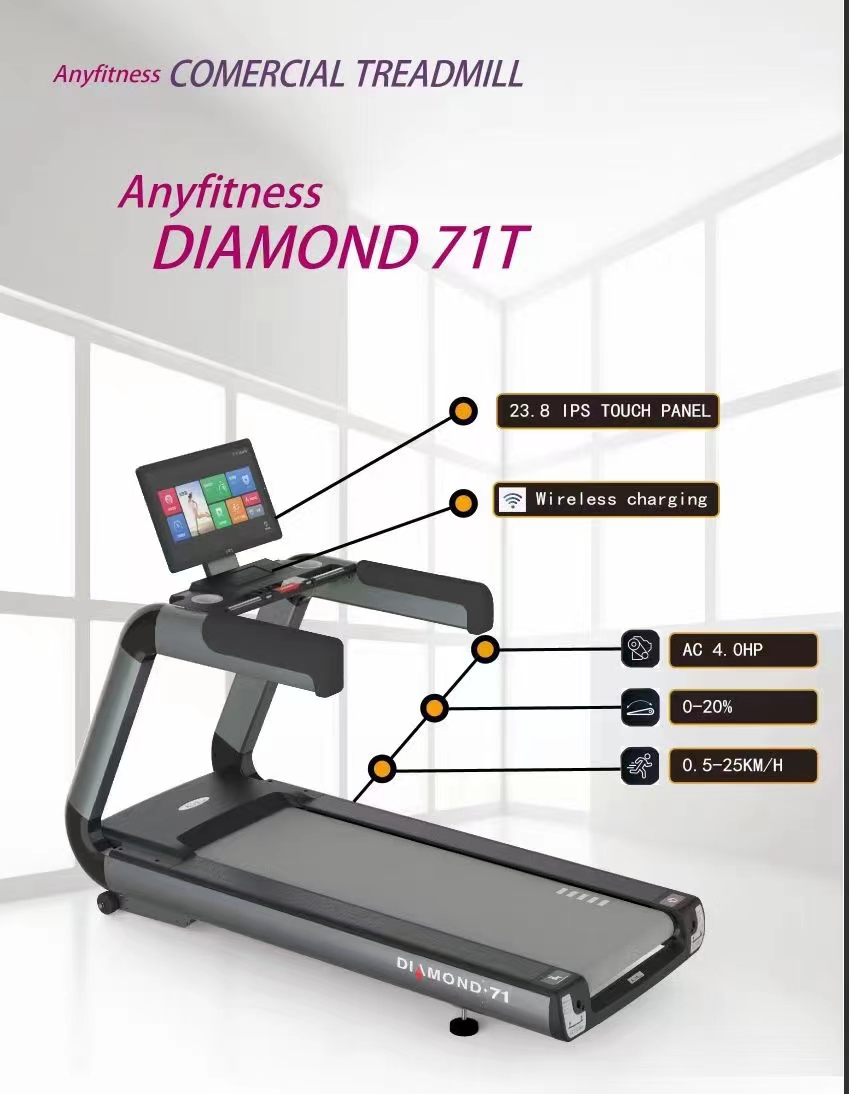 New Design Big Screen Home Use Fitness Exercise Running Machine Treadmill Electric Motorized Treadmill