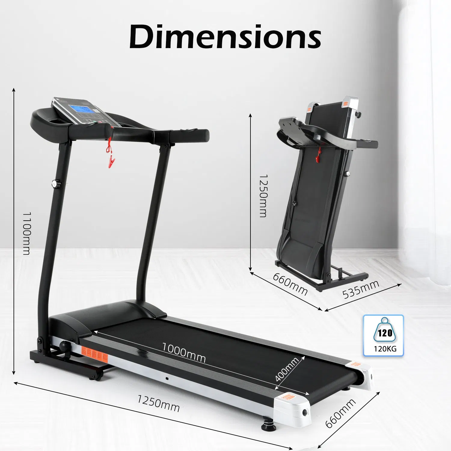 Hot Sale Motorized Treadmill Running Machine Electric Treadmill